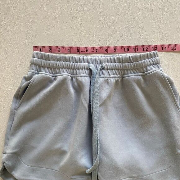 Rae Mode Soft Lounge Shorts Small Women’s Light Blue Drawstring Casual Comfy Ath - Picture 4 of 6